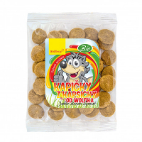 DÁREK WOLFBERRY Kapičky z kapsičky od Wolfíka jablko, banán, špenát 18 g BIO DÁREK WOLFBERRY Kapičky z kapsičky od Wolfíka jablko, banán, špenát 18 g BIO